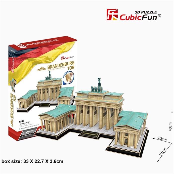 Cubic Fun Brandenburg Kapısı - Almanya