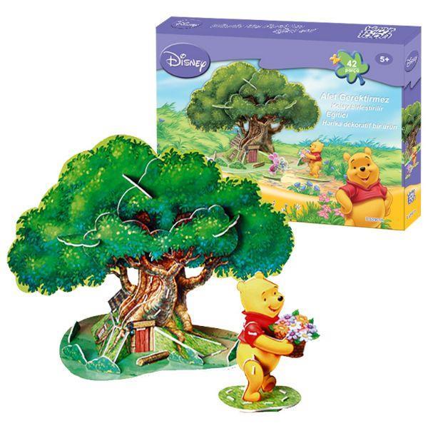 Cubic Fun Winnie The Pooh'un Ağaç Evi