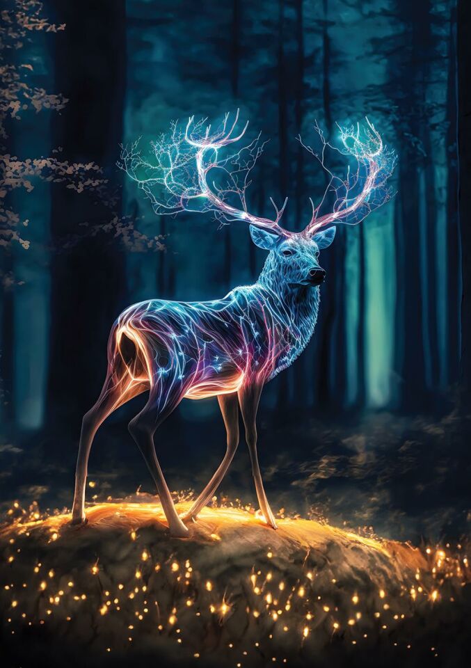 Art Puzzle Patronus 1000 Parça Neon Puzzle