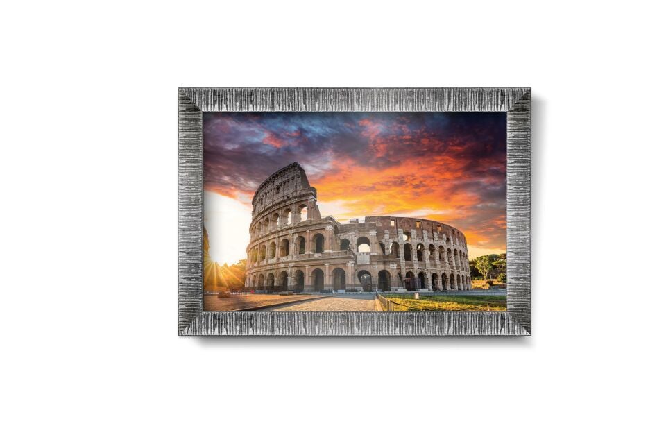 Art Puzzle Colosseum'da Gün Batımı 1000 Parça Çerçeveli Puzzle