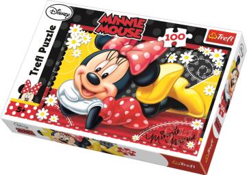 Trefl Puzzle Happy Minnie 100 Parça Yapboz