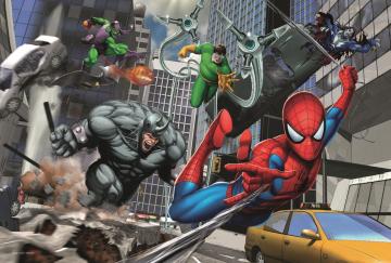 Trefl Puzzle Spiderman Attack, Marvel 100 Parça Yapboz