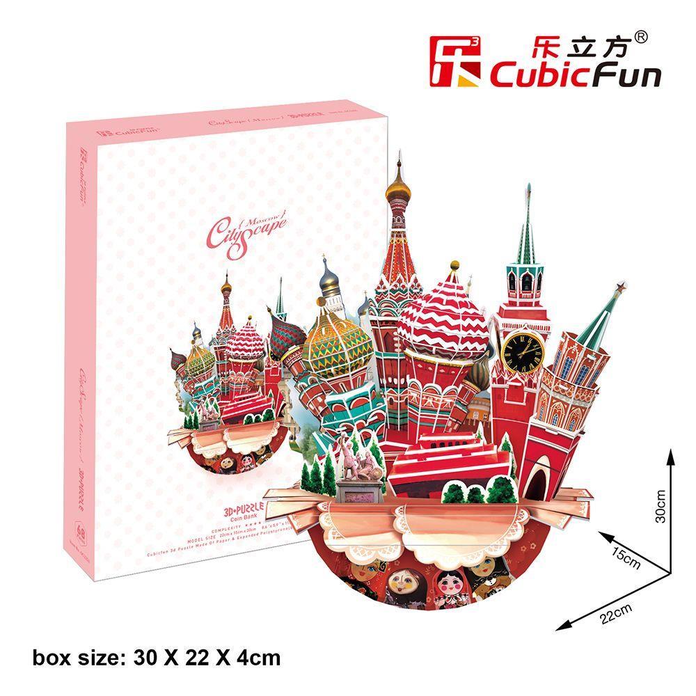 Cubic Fun Moskova Şehir Kompozisyonu