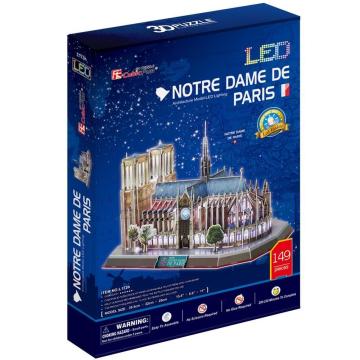 Cubic Fun Notre Dame Kilisesi - Fransa (Led Işıklı)