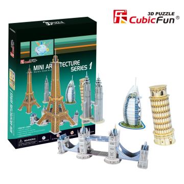 Cubic Fun Mini Mimari Yapılar Seri 1