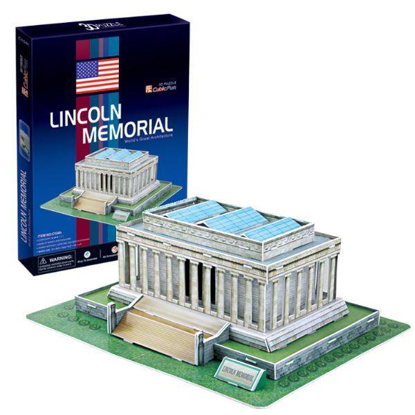 Cubic Fun Cubic Fan Lincoln Memorial ABD