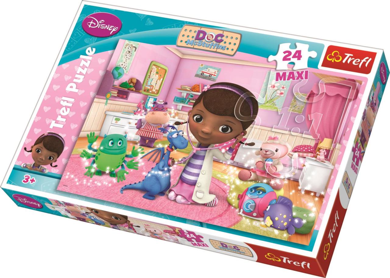 Trefl Puzzle Doc Mcstuffins 24 Parça Maxi Yapboz