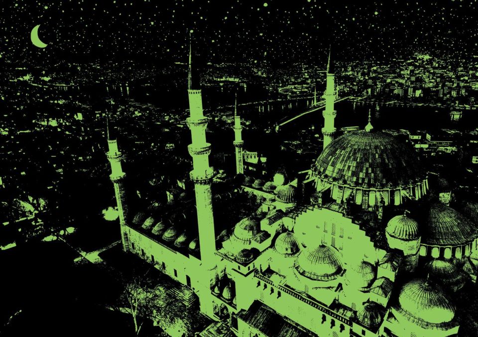 Art Puzzle Sultan Ahmed Camii 1000 Parça Neon Puzzle