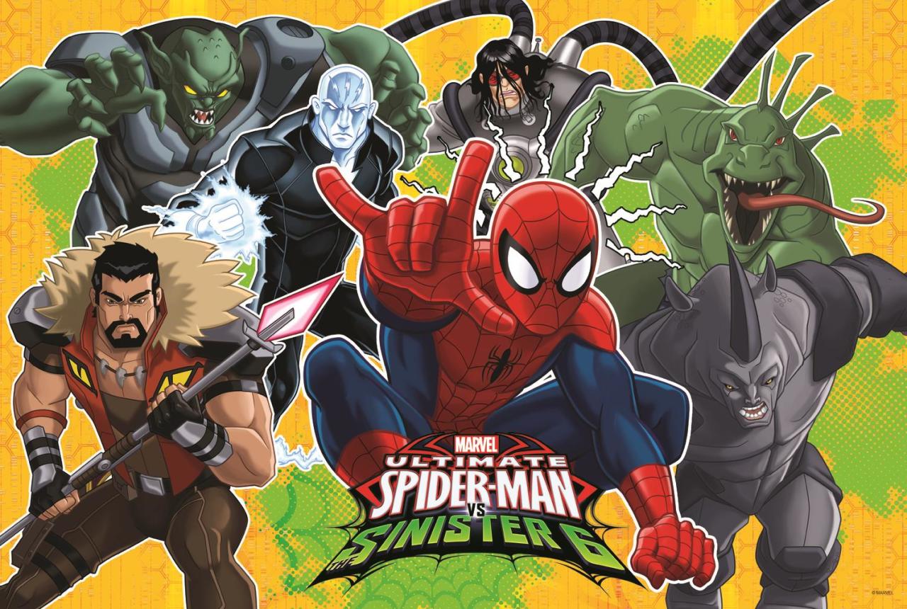 Trefl Puzzle Spiderman In Action, Marvel 260 Parça Yapboz
