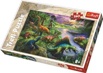 Trefl Puzzle Dinosaurs 260 Parça Yapboz