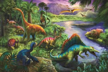 Trefl Puzzle Dinosaurs 260 Parça Yapboz