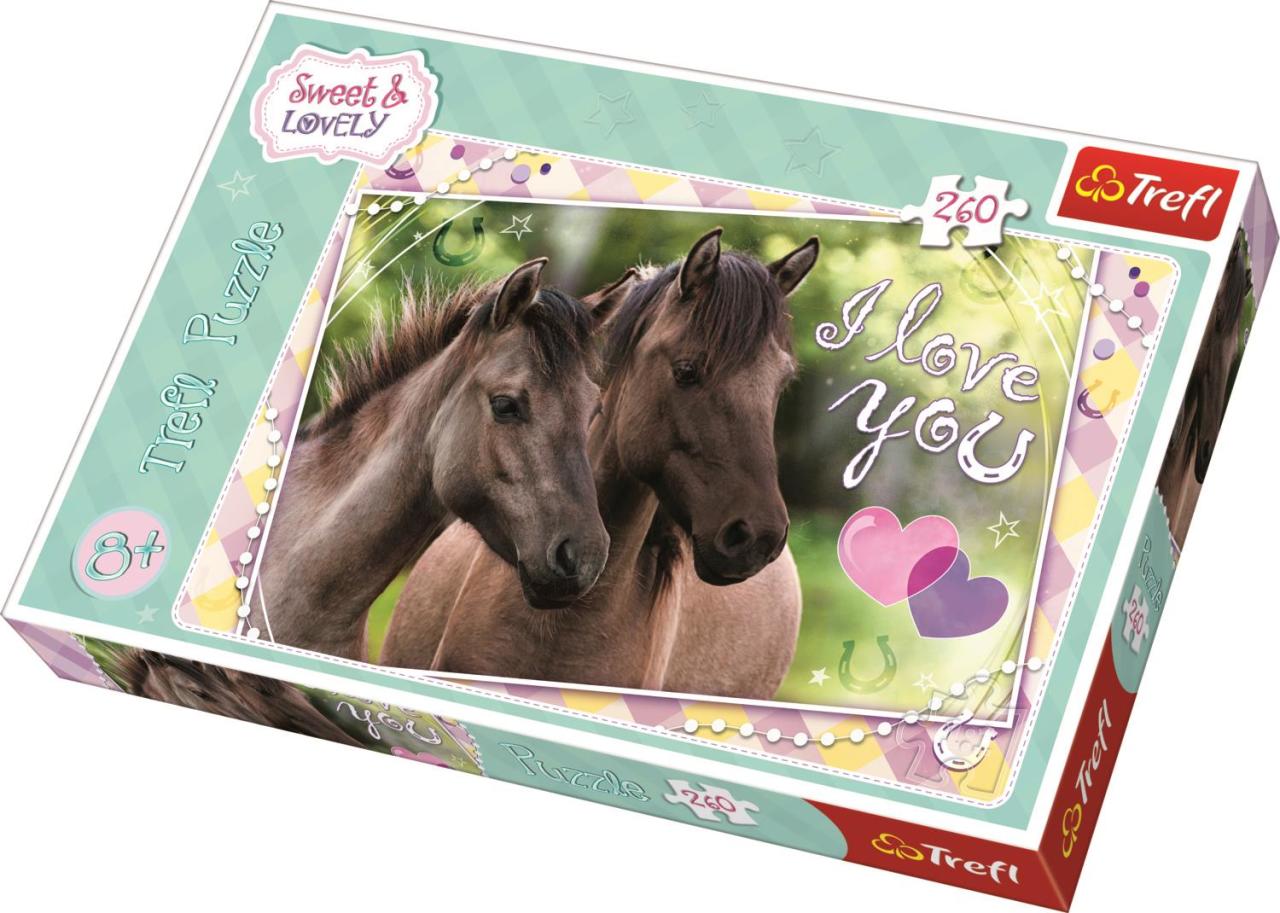 Trefl Puzzle We Love Horses 200 Parça Yapboz