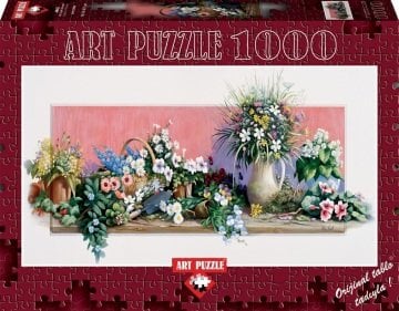 Art Puzzle Bir Çiçek Dünyası  1000 Parça Panorama Puzzle