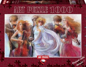 Art Puzzle Maskeli Balo  1000 Parça Panorama Puzzle