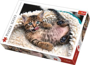 Trefl Puzzle Cheerful Kitten 1000 Parça Puzzle