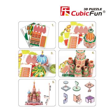 Cubic Fun Aziz Vasil Katedrali - Rusya