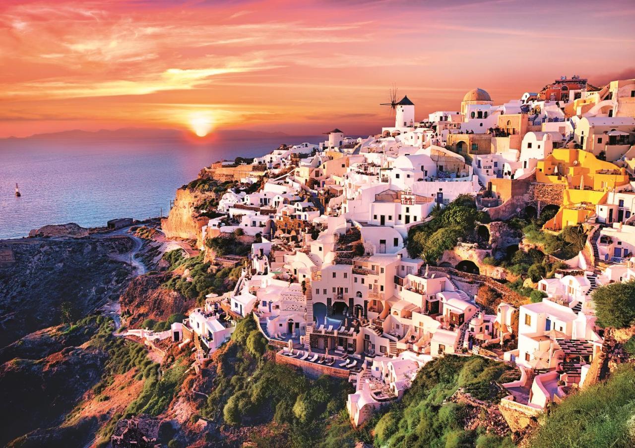Trefl Puzzle Sunset Over Santorini 1000 Parça Puzzle