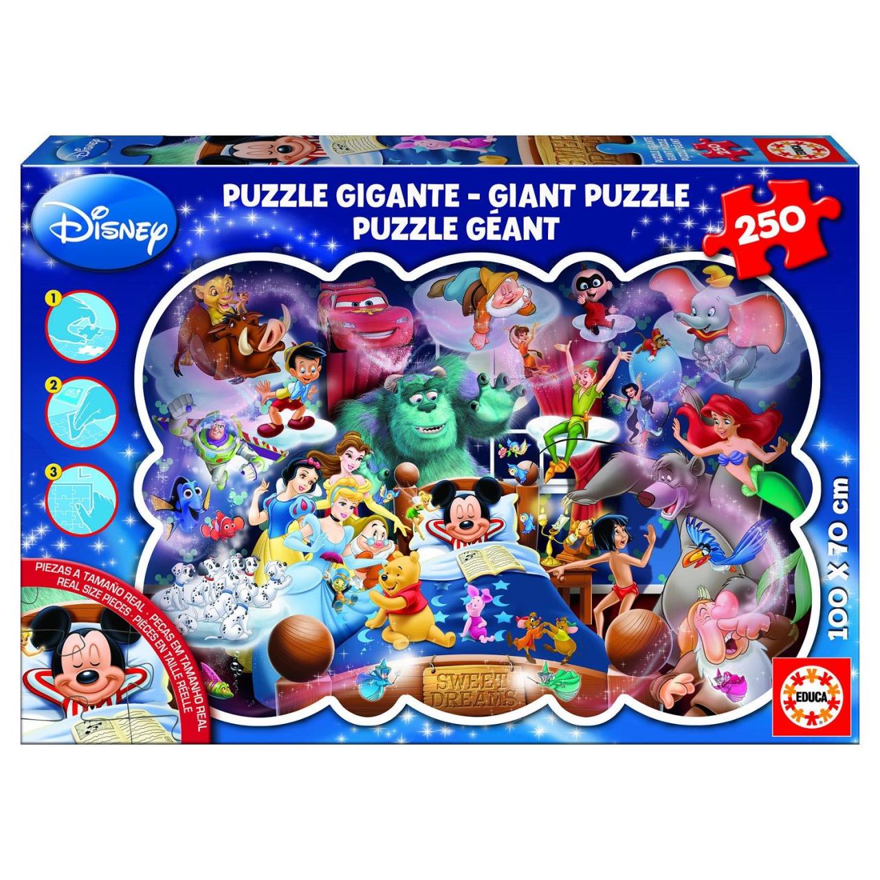 Educa Puzzle Mickey Rüyası 250 Parça Giant