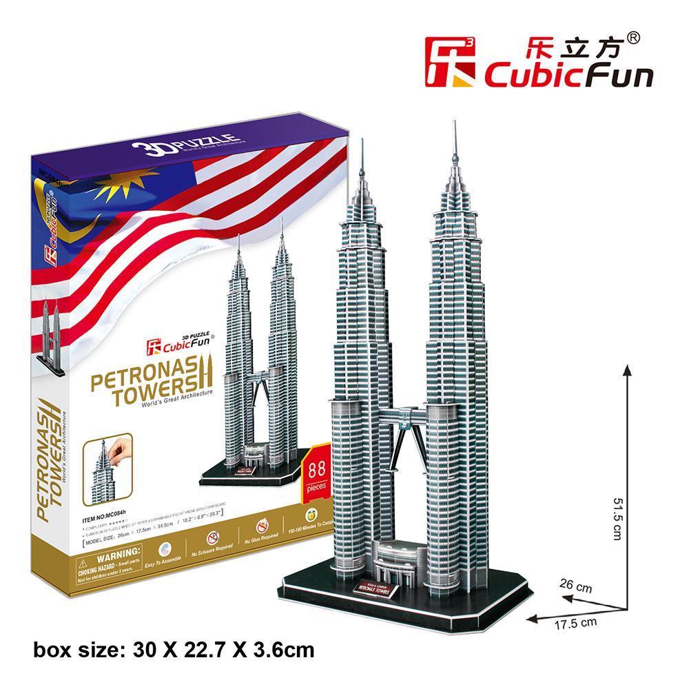 Cubic Fun Petronas Kuleleri - Malezya