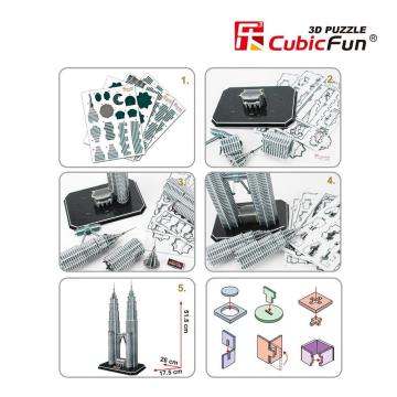 Cubic Fun Petronas Kuleleri - Malezya