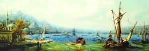 Anatolian Puzzle Boğazdaki Gemiler 1000 Parça Panorama Puzzle