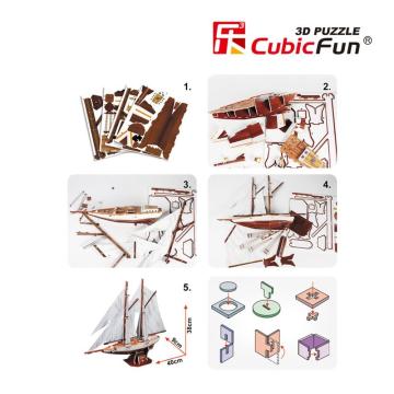 Cubic Fun Two-Masted Schooner Yelkenlisi
