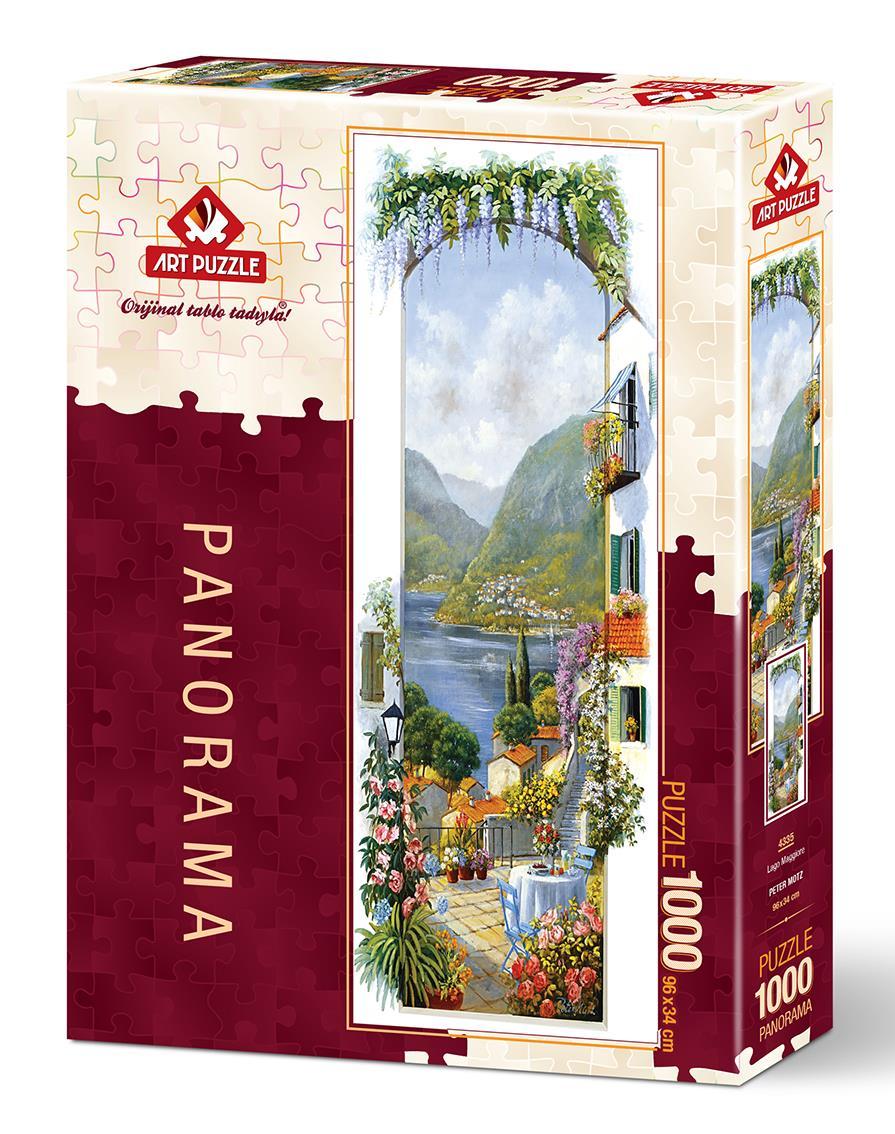 Art Puzzle Lago Maggiore  1000 Parça Panorama Puzzle