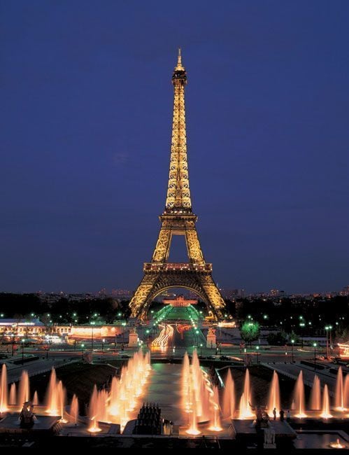 Educa Puzzle Educa Puzzle 1000 Neon Eiffel Tower
