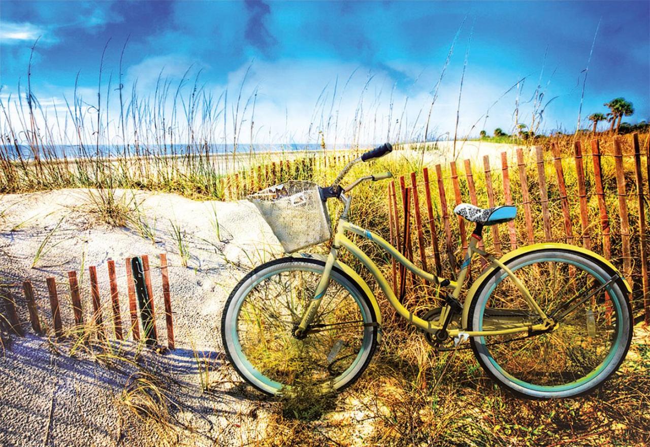 Educa Puzzle Bike In The Dunes 1000 Parça Puzzle