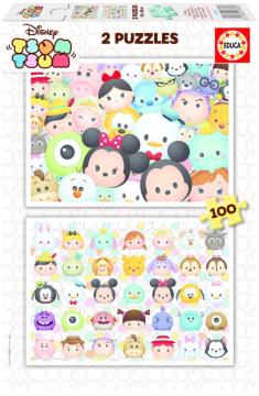 Educa Puzzle Tsum Tsum 2 X 100 Parça