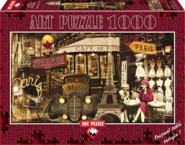 Art Puzzle Paris Esintileri  1000 Parça Panorama Puzzle