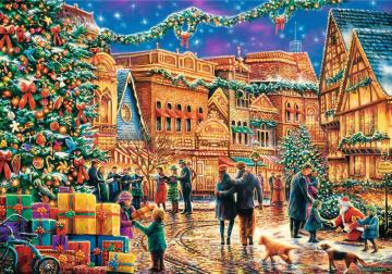 Trefl Puzzle Christmas Town Square 1000 Parça Puzzle