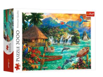 Trefl Puzzle Island Life 3000 Parça Puzzle