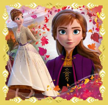 Trefl Puzzle Frozen 2, The Power of Anna and Elsa 3 in 1 Puzzle (20+36+50 Parça)