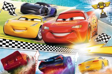 Trefl Puzzle Legendary Race, Disney Cars 3 60 Parça Puzzle