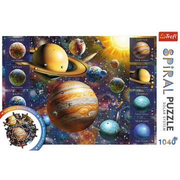 Trefl Puzzle Solar System 1040 Parça Spiral Puzzle