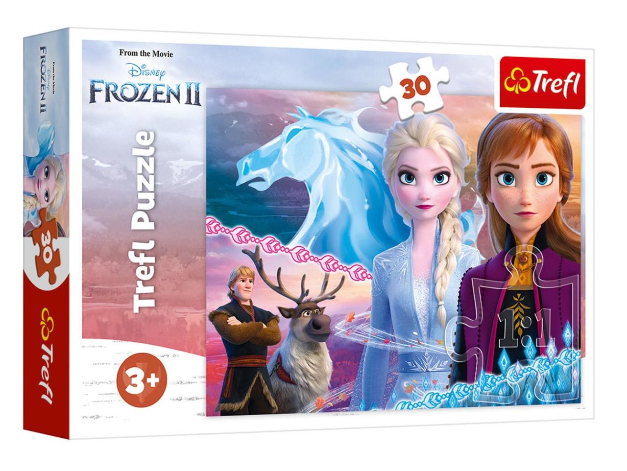 Trefl Puzzle Frozen 2, The Courage of the Sisters 30 Parça Puzzle