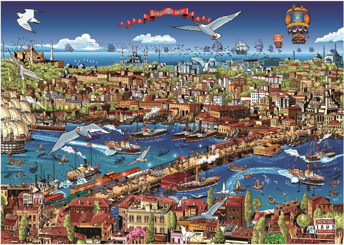 Anatolian Puzzle Istanbul 1895 3000 Parça
