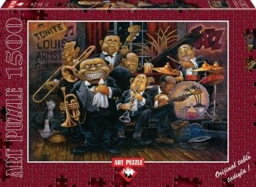 Art Puzzle Louis Armstrong Ve Orkestrası 1500 Parça Puzzle