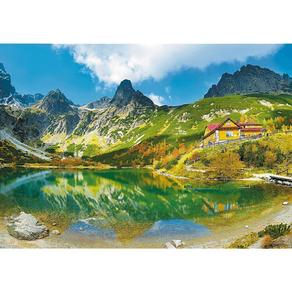 Trefl Puzzle Shelter Over The Green Pond, Tatras, Slovakıa 1000 Parça Puzzle