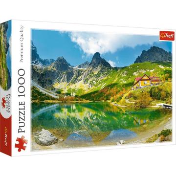 Trefl Puzzle Shelter Over The Green Pond, Tatras, Slovakıa 1000 Parça Puzzle