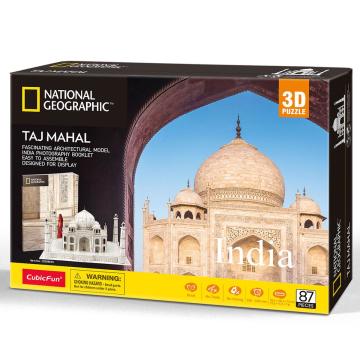 Cubic Fun National Geographic Taj Mahal Hindistan