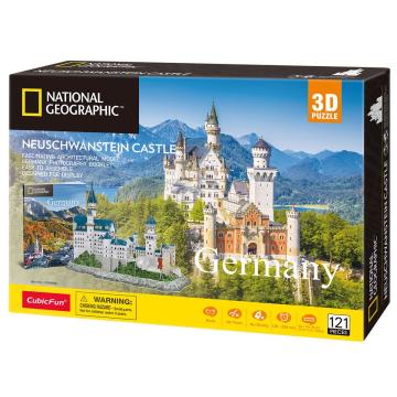 Cubic Fun National Geographic Neuschwanstein Kalesi Almanya