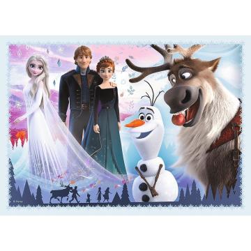 Trefl Puzzle Magıc In The Forest / Dısney Frozen 2 4 in 1 Çocuk Puzzle (35+48+54+70 Parça)