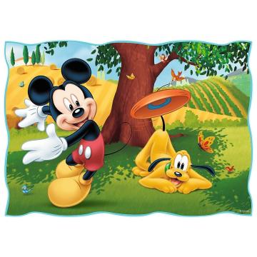 Trefl Puzzle Mıckey Mouse Nıce Day 4 in 1 Çocuk Puzzle (35+48+54+70 Parça)