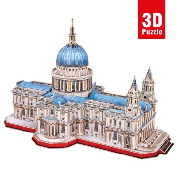 Cubic Fun Aziz Paul Katedrali (Büyük boy ve iç görünümlü)