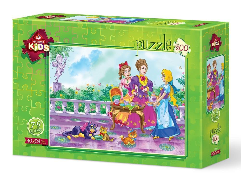 Art Çocuk Puzzle Hizmetçi Prenses 200 Parça Puzzle