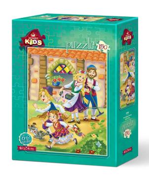 Art Çocuk Puzzle Mutlu Aile 150 Parça Puzzle