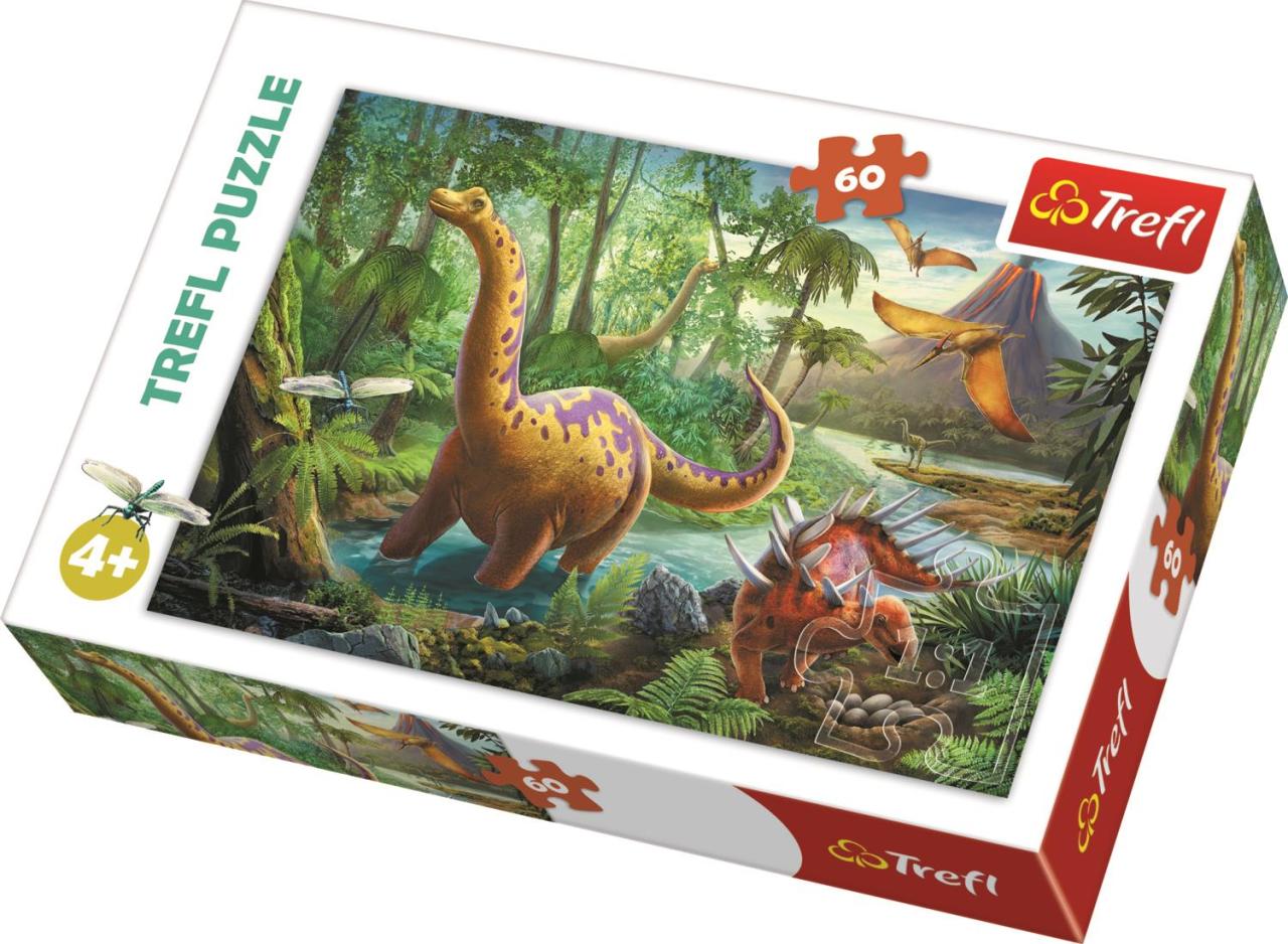Trefl Puzzle Dinosaur Migration 60 Parça Yapboz