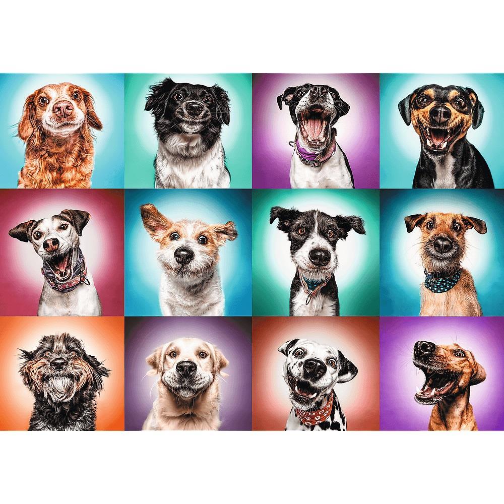 Trefl Puzzle Funny Dog Portraıts Iı 2000 Parça Puzzle